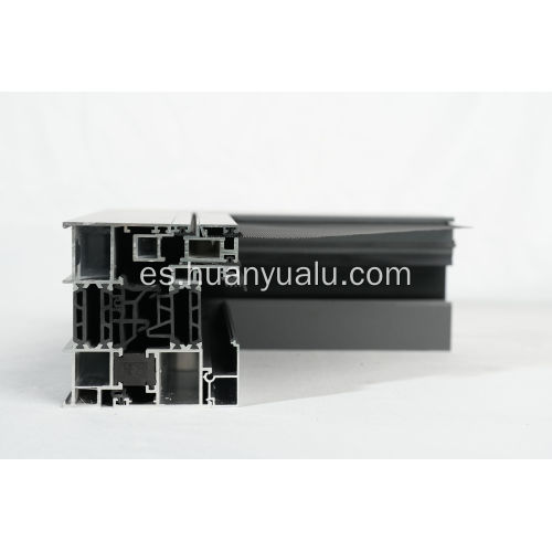 Perfil de aluminio de ventana deslizante de la serie 98